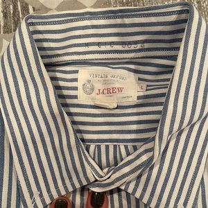 Jcrew men’s dress shirt size l